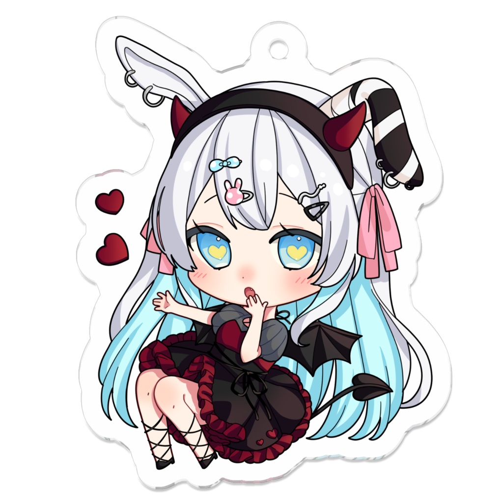 デビルアクリルキーホルダー