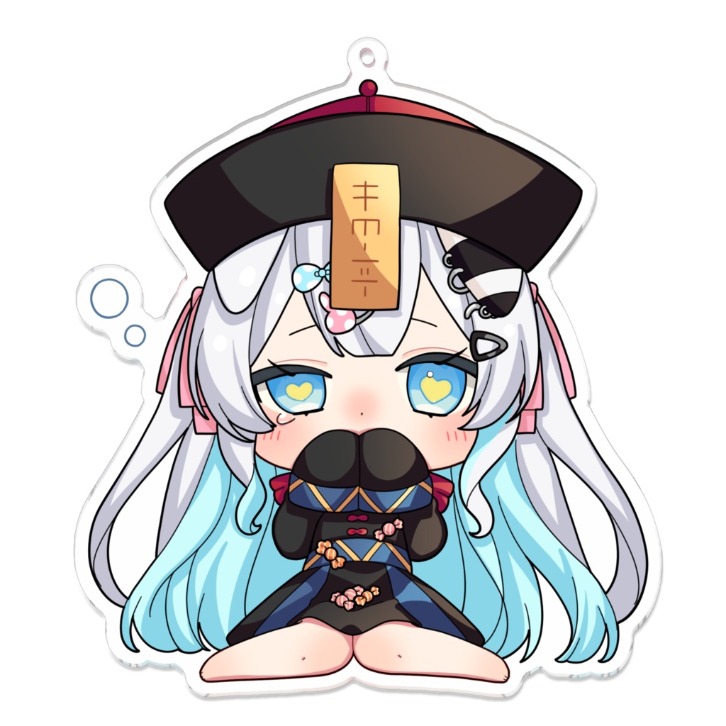 キョンシーアクリルキーホルダー