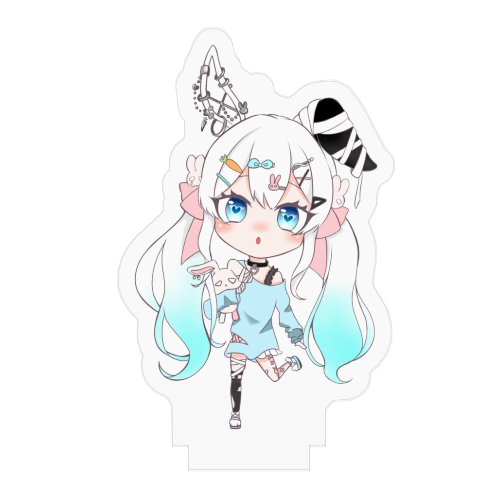 部屋着ミニキャラアクリルフィギュア