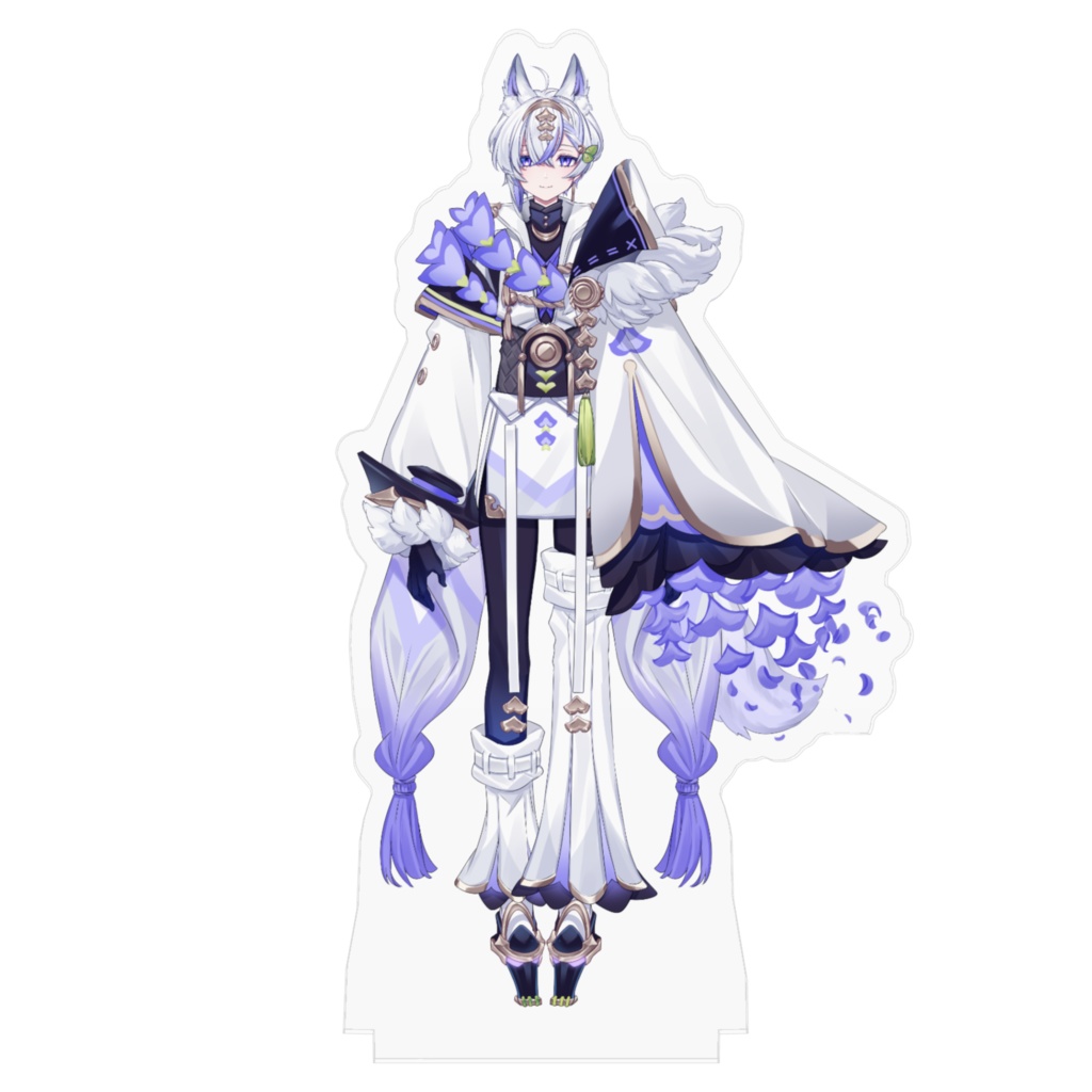 【誕生日記念グッズ】白狼かなで スタンダードアクリルスタンド