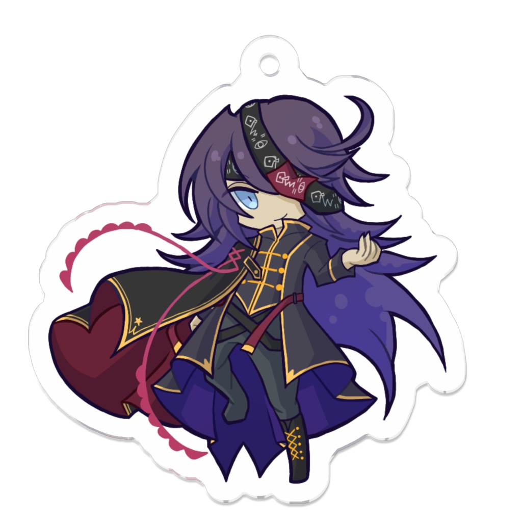 アクリルキーホルダー 海からやってくるもの 水葬ver