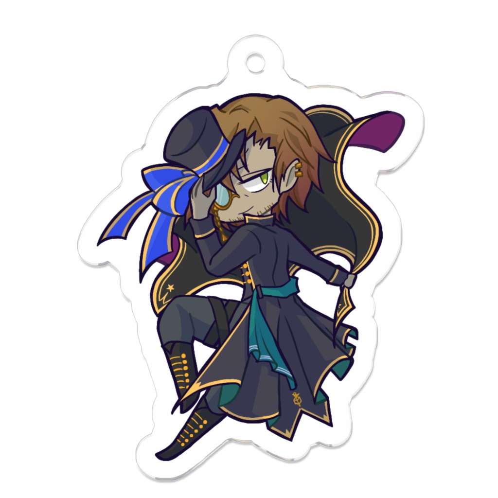 アクリルキーホルダー コトリバコ 水葬ver