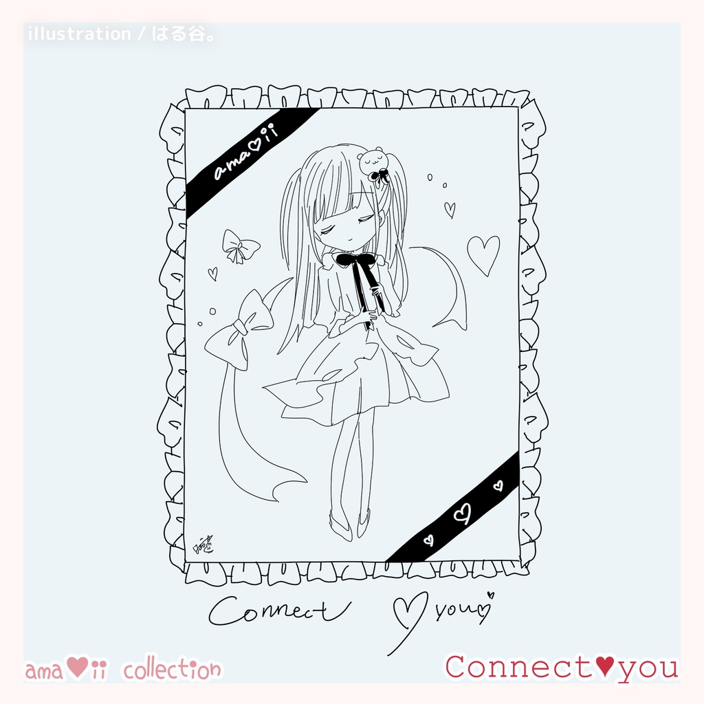 恋のひといろtシャツ Connect You Harutani Miimu Booth