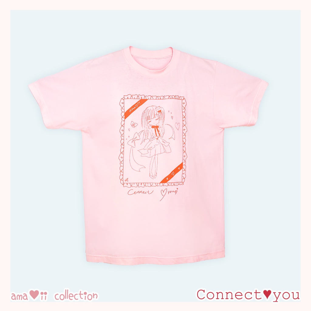 恋のひといろtシャツ Connect You Harutani Miimu Booth