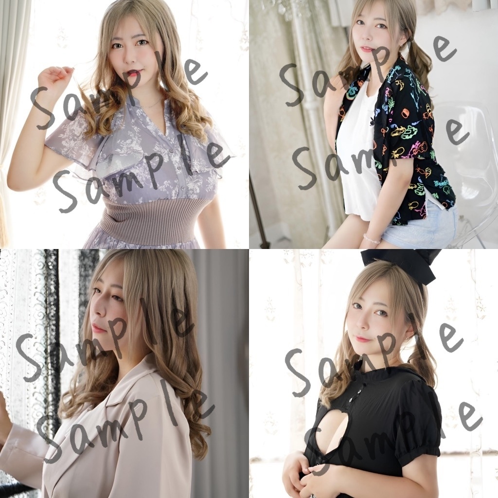 生写真 私服② 4枚セット