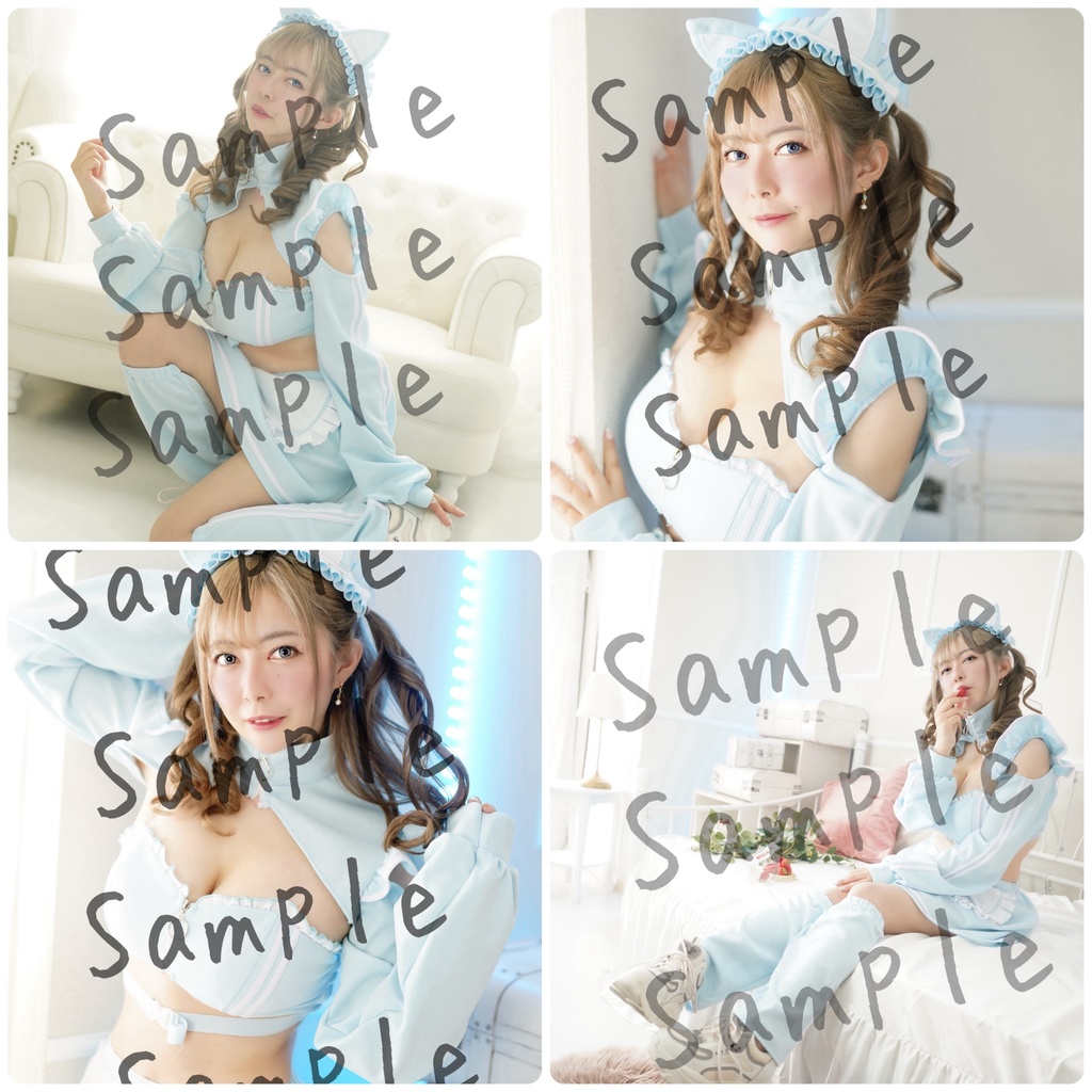 サイバーキャット 生写真4枚セット