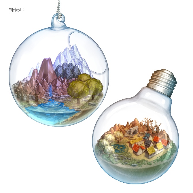 【画像素材】ガラス容器素材集