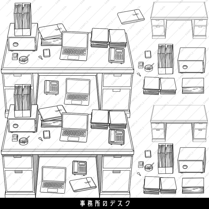 【画像素材】探索用背景画像素材集