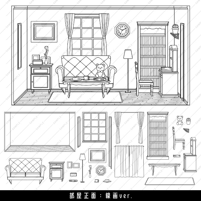 【画像素材】探索用背景画像素材集