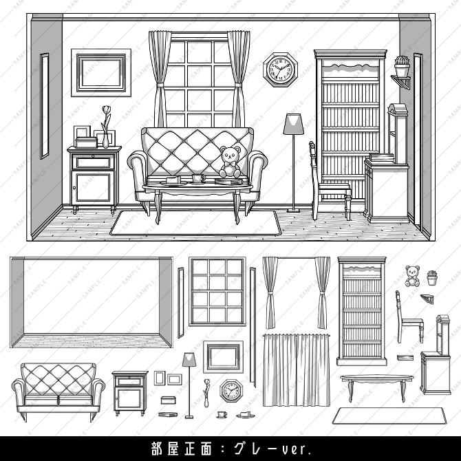 【画像素材】探索用背景画像素材集