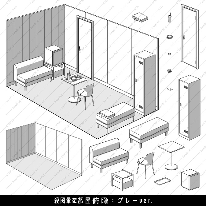 【画像素材】探索用背景画像素材集2