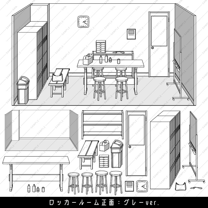 【画像素材】探索用背景画像素材集3