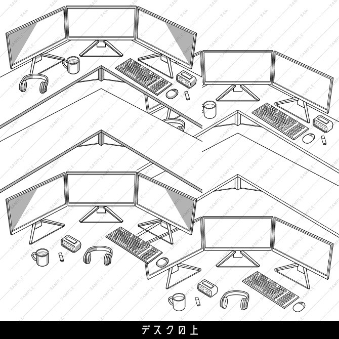 【画像素材】探索用背景画像素材集3