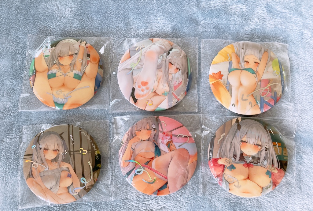 澪ちゃんのバッジ6枚