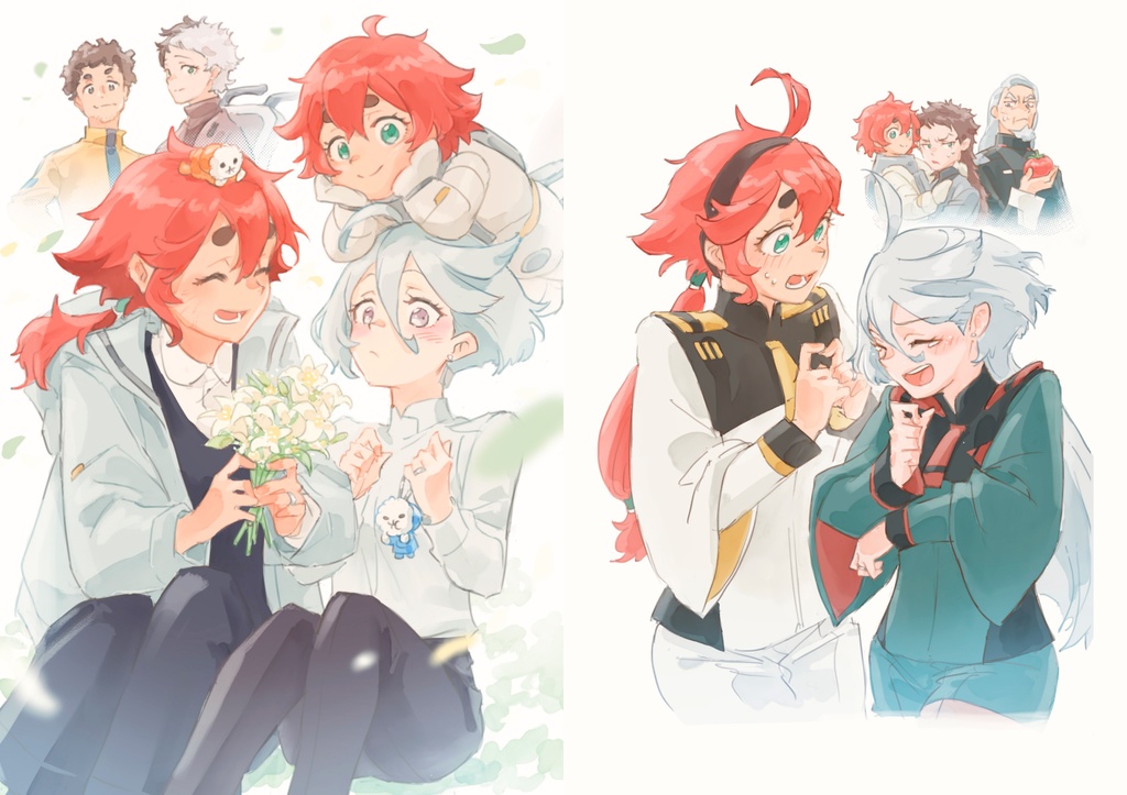 【PDF版】『GRAVITY』水星の魔女 イラスト本