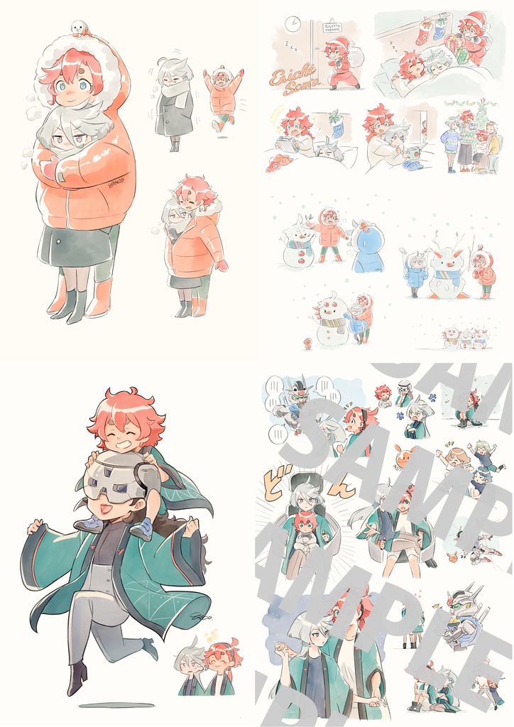 【PDF版】『BLUE』スレミオ イラスト本vol.2