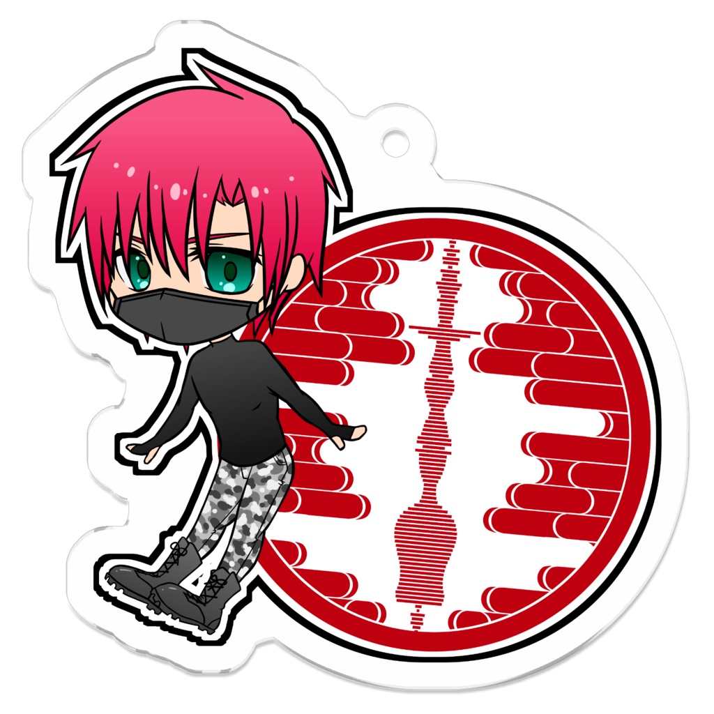 ロゴキーホルダー・水煙