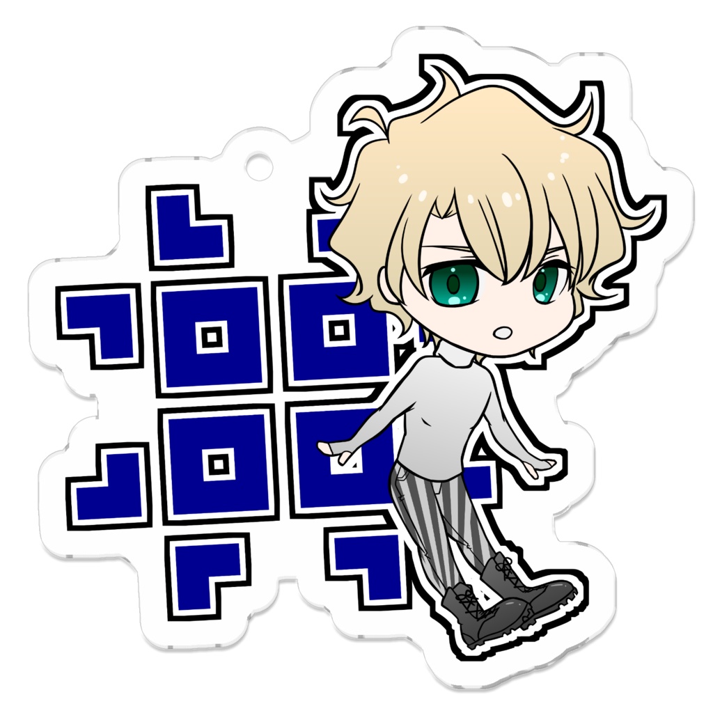 ロゴキーホルダー・月虹