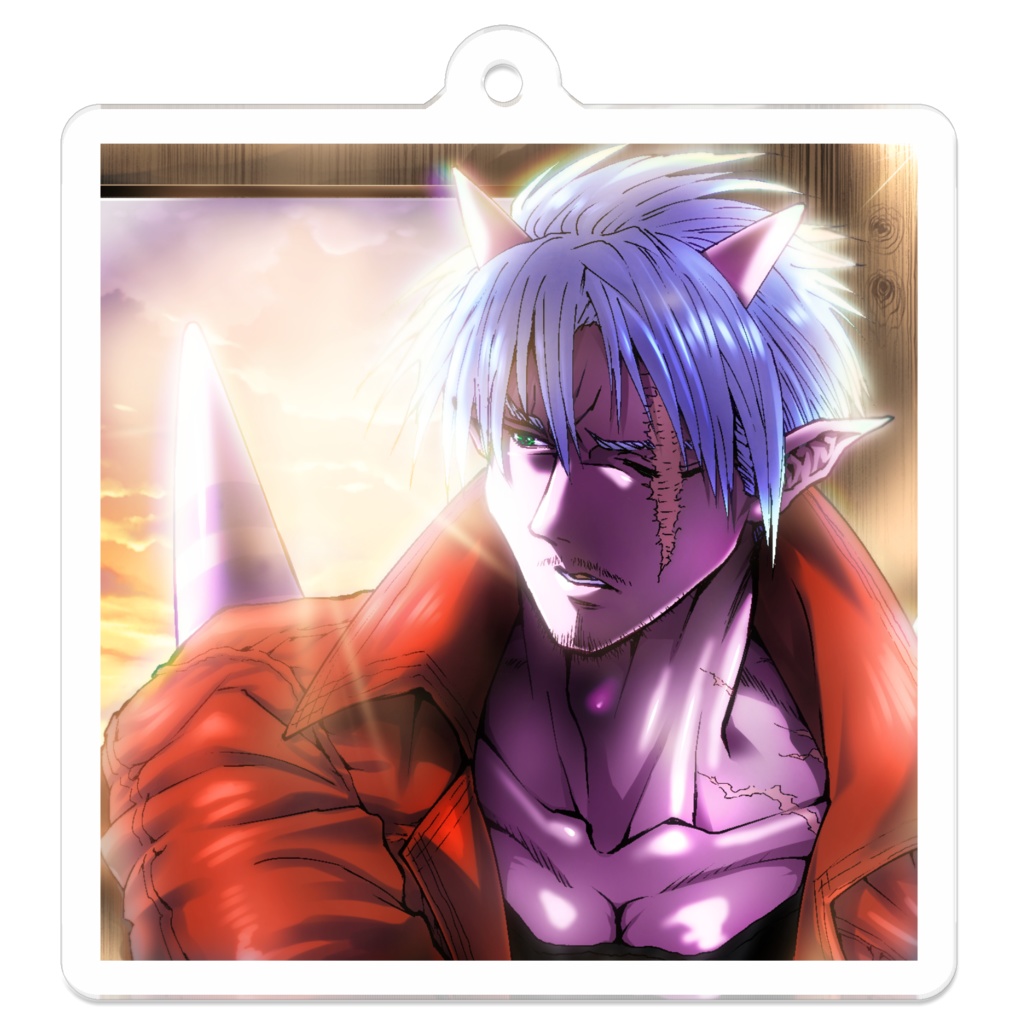 おっちゃん黄昏アクキー