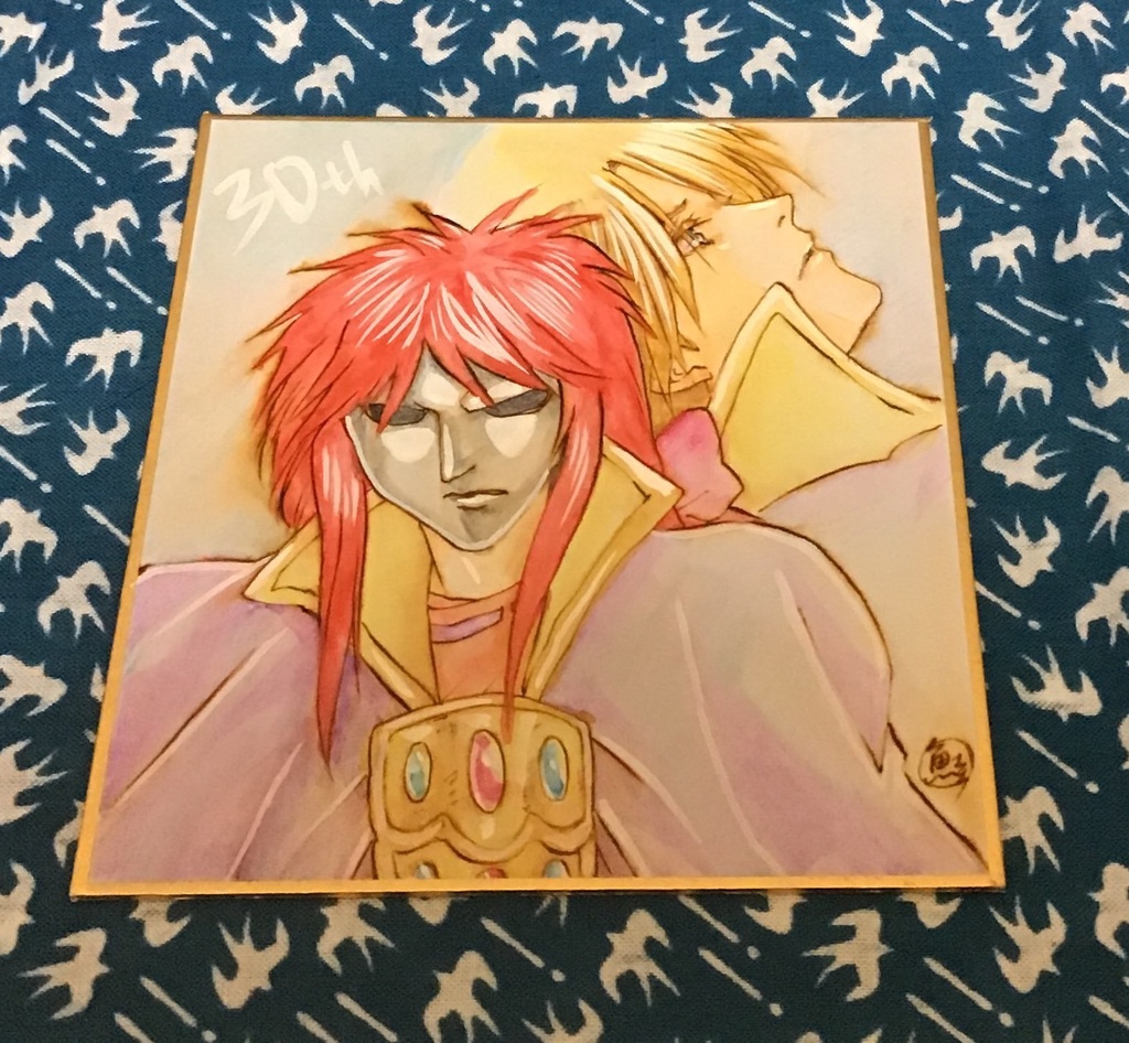 【ミニ色紙】カブ伝発売30周年記念