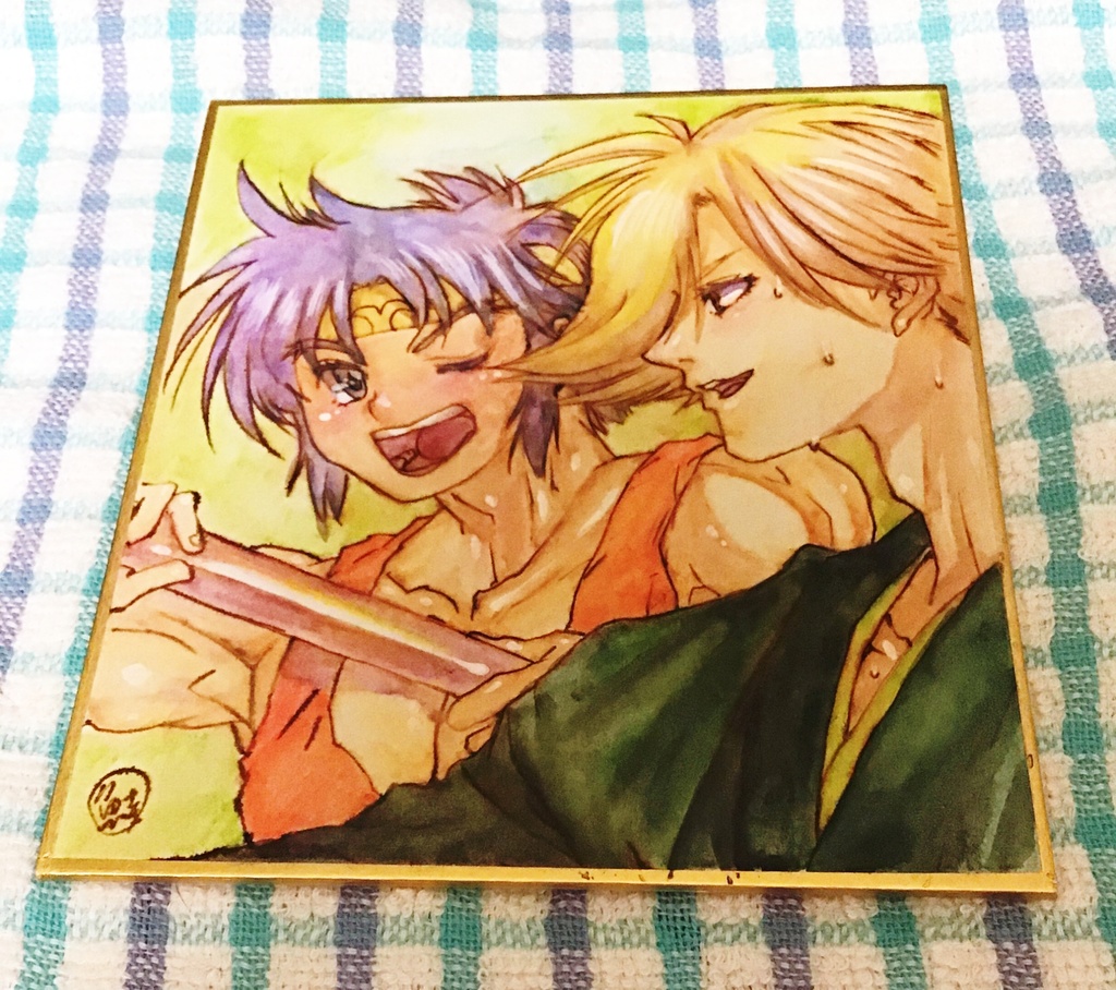 ※値下げ【ミニ色紙】トルーパーキャラ