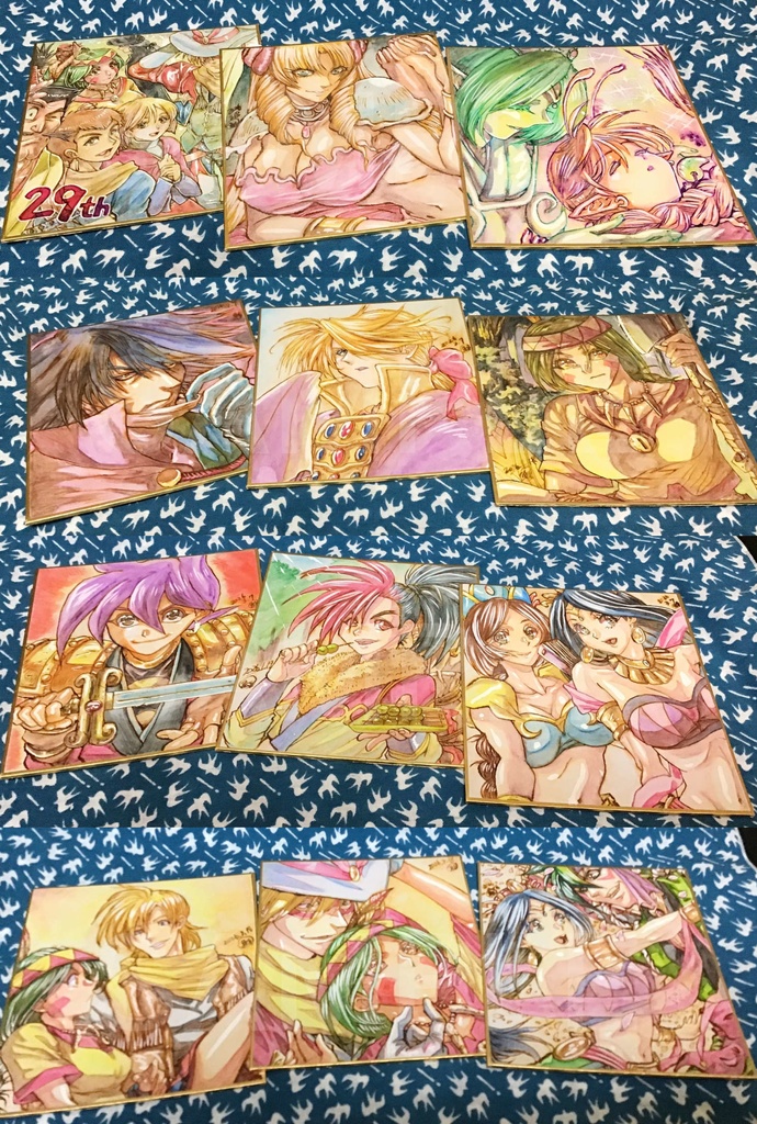 【ミニ色紙】天外魔境シリーズ