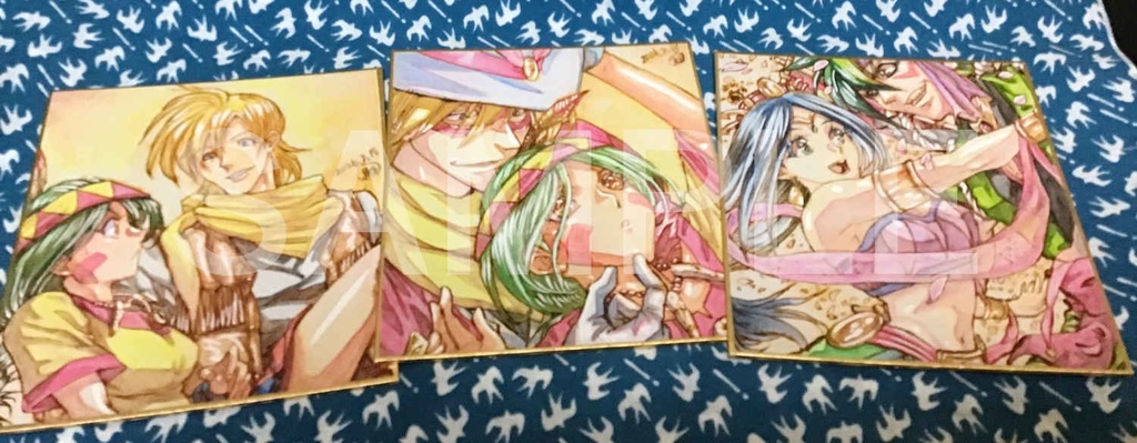 【ミニ色紙】天外魔境シリーズ