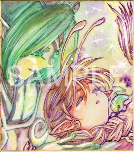 【ミニ色紙】天外魔境シリーズ