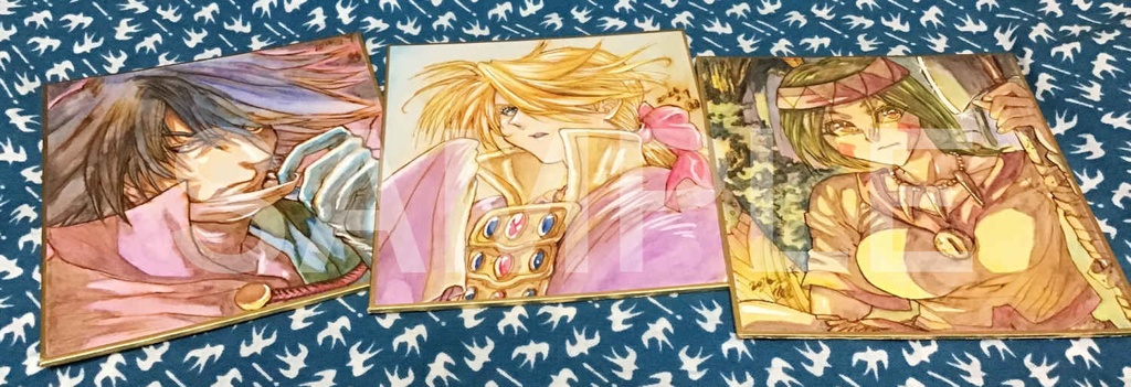 【ミニ色紙】天外魔境シリーズ