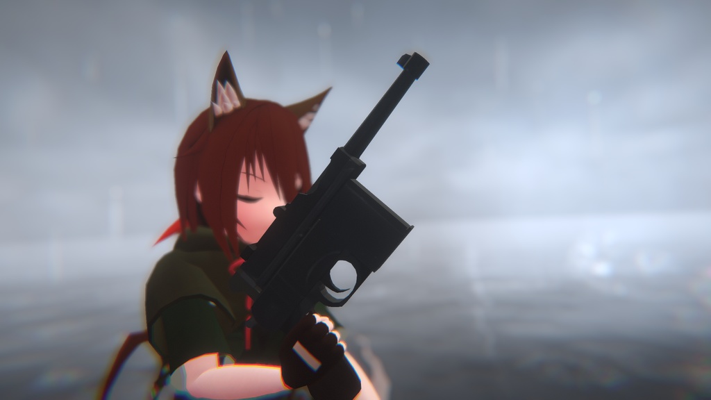 モーゼルC96自動拳銃