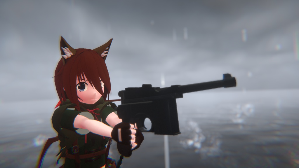 モーゼルC96自動拳銃