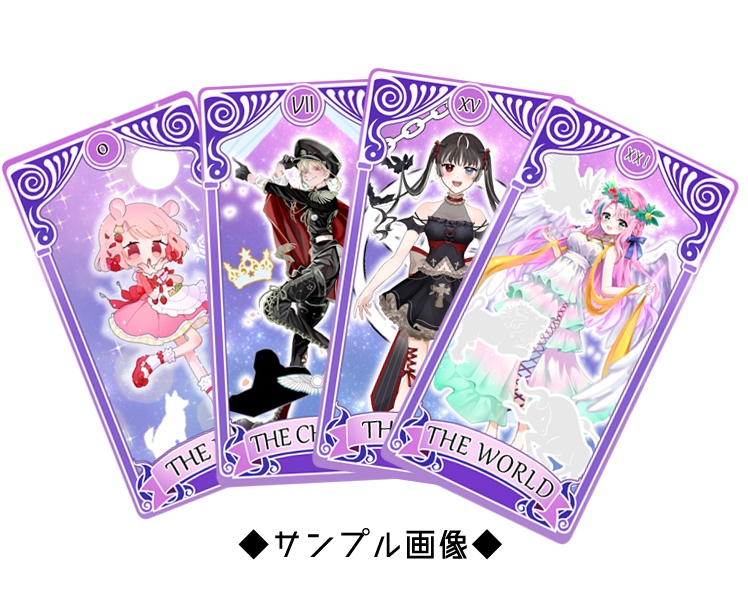 【受注生産】23名のVtuberが彩る大アルカナタロットカード「Virot Card」