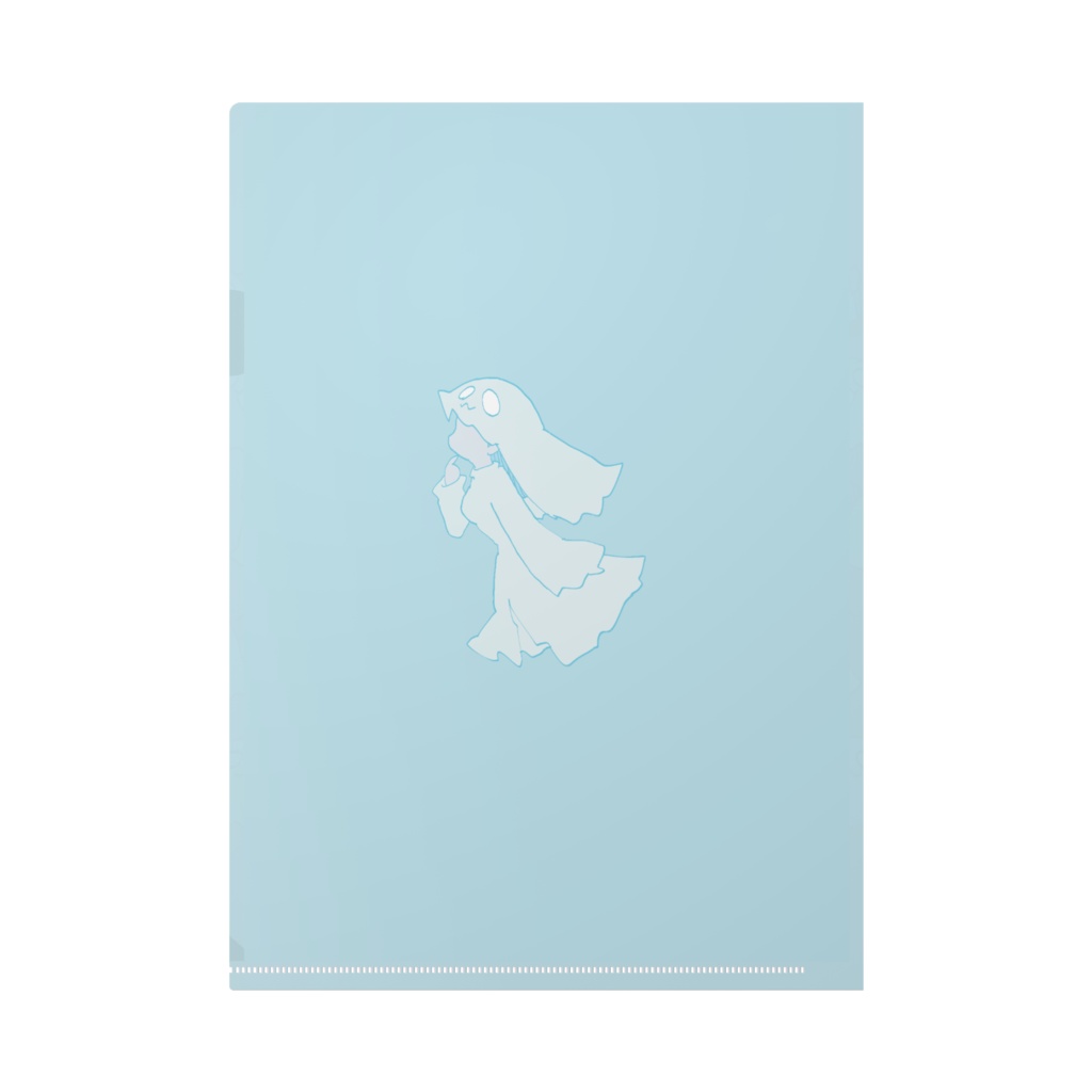 本読むおばけさんクリアファイル