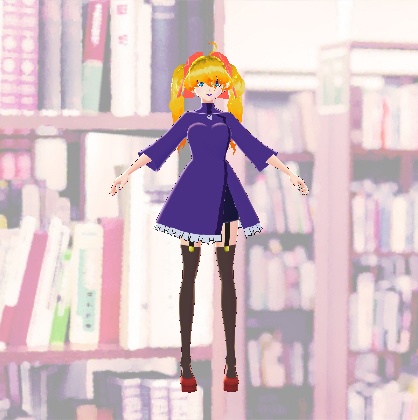 【Vroid&VRMデータ配布】大場家喜久世【無料版orブースト版】