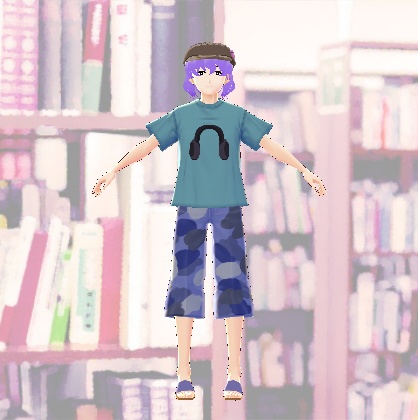 【Vroid&VRMデータ配布】大場家菊蔵【無料版orブースト版】