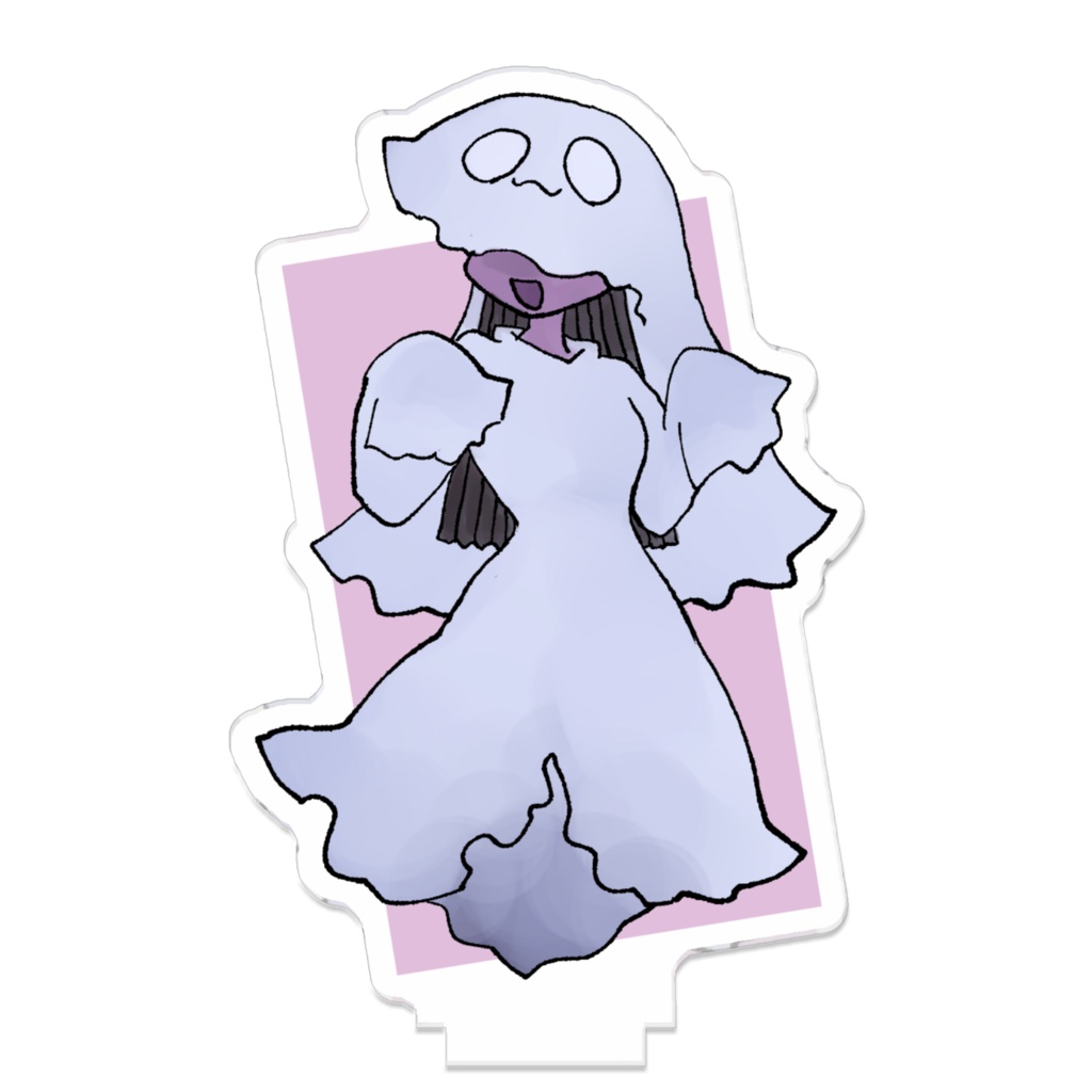 つながるアクスタ 本読むおばけさん1号