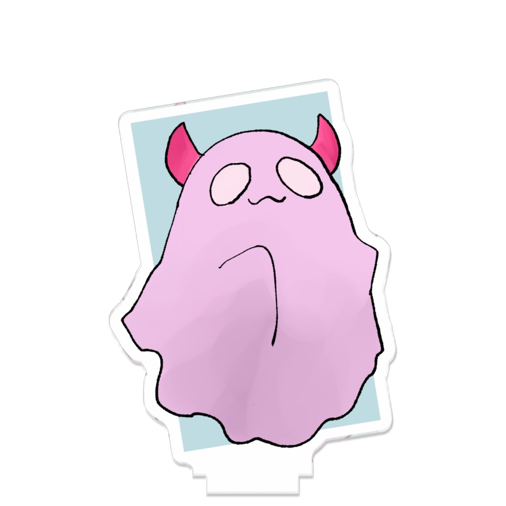 つながるアクスタ 本読むおばけさん2号