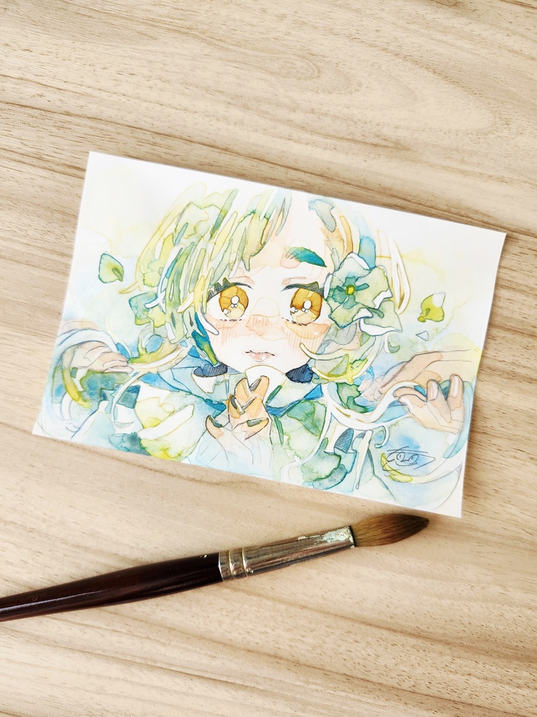 【原画】不安と期待と
