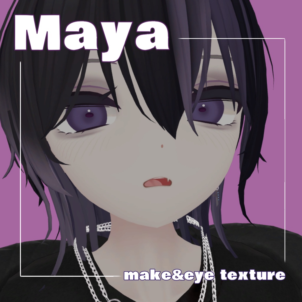 【舞夜(maya)】make up&eye texture