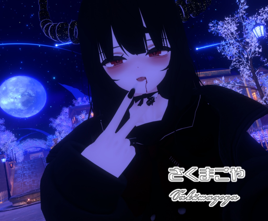 【舞夜(maya)】vampire makeup texture