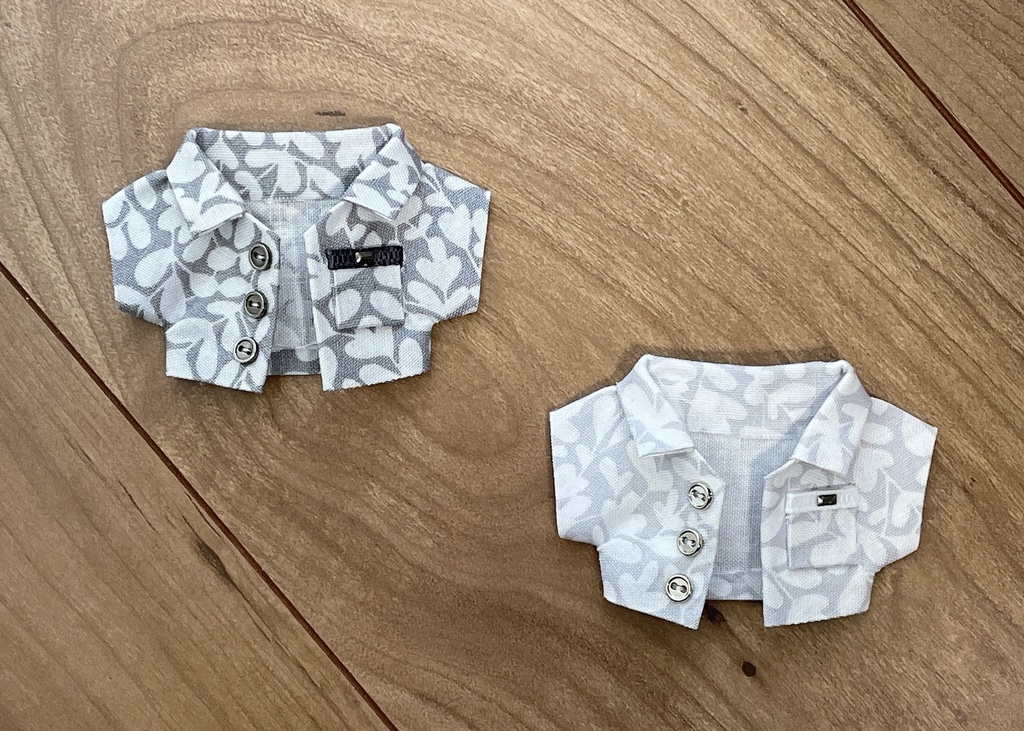 葉っぱ柄シャツ 