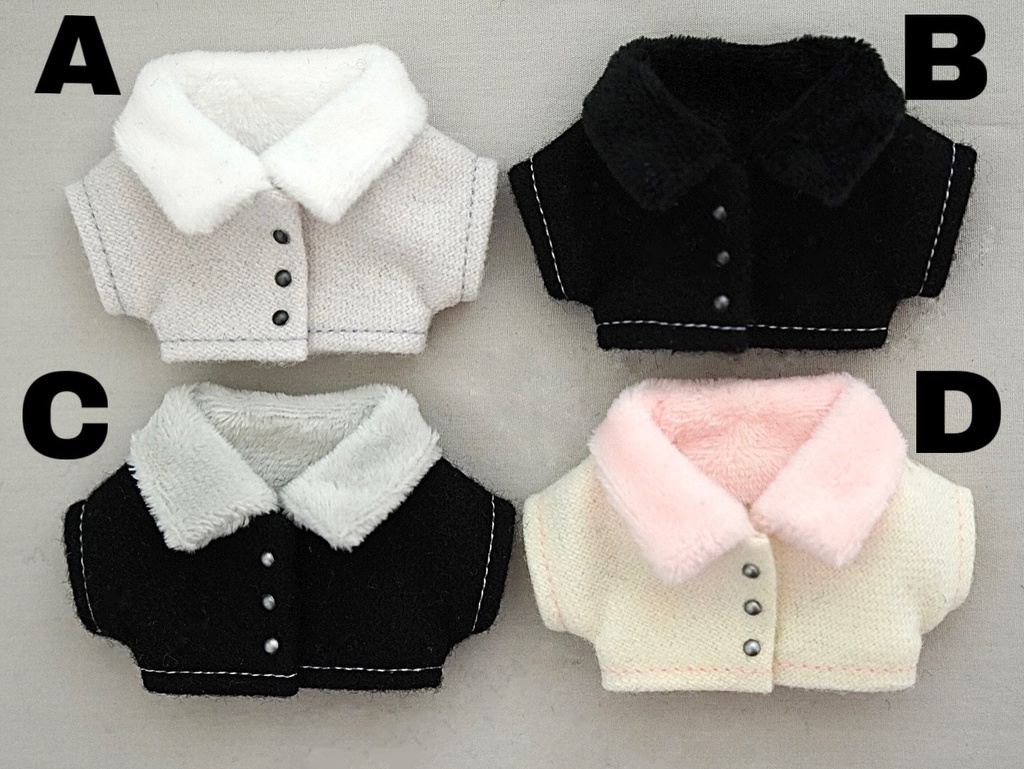 モコモコ襟アウター