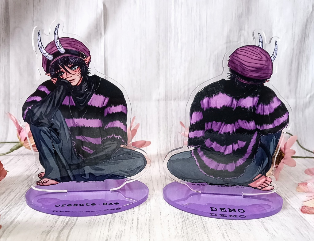 【俺捨て】デモ お座りアクリルスタンド
