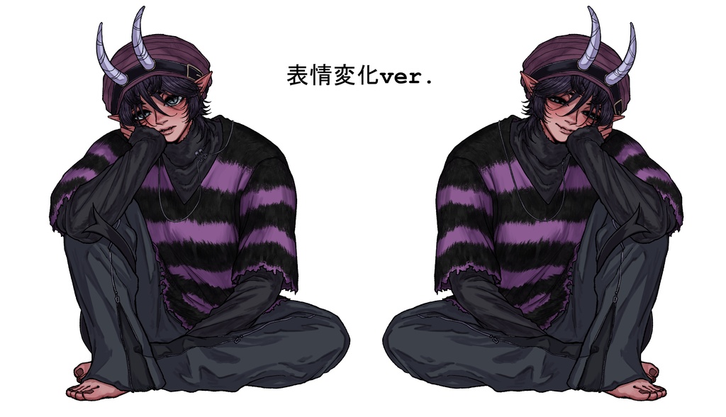 【俺捨て】デモ お座りアクリルスタンド