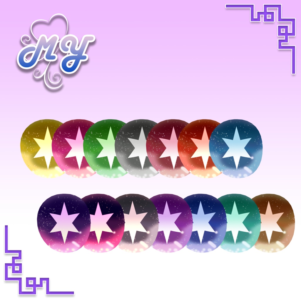 【モデル「萌」専用】Eye texture