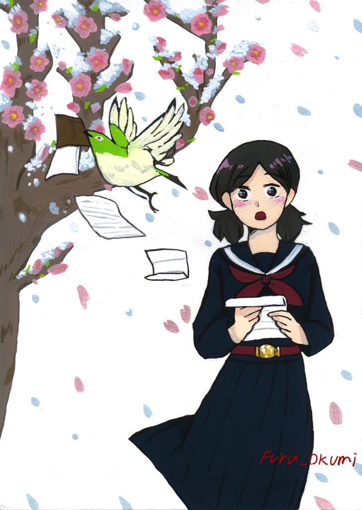 原画「想う芽吹く」