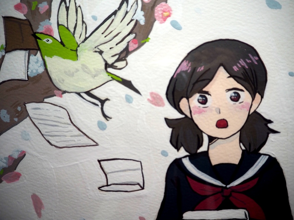 原画「想う芽吹く」