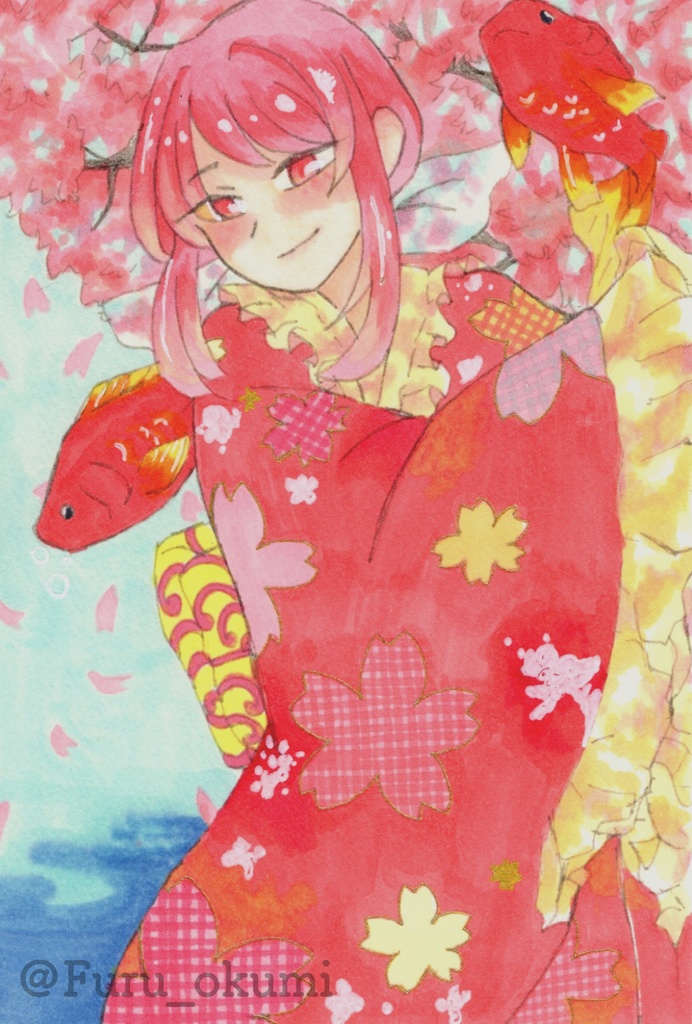 ポストカードサイズ原画