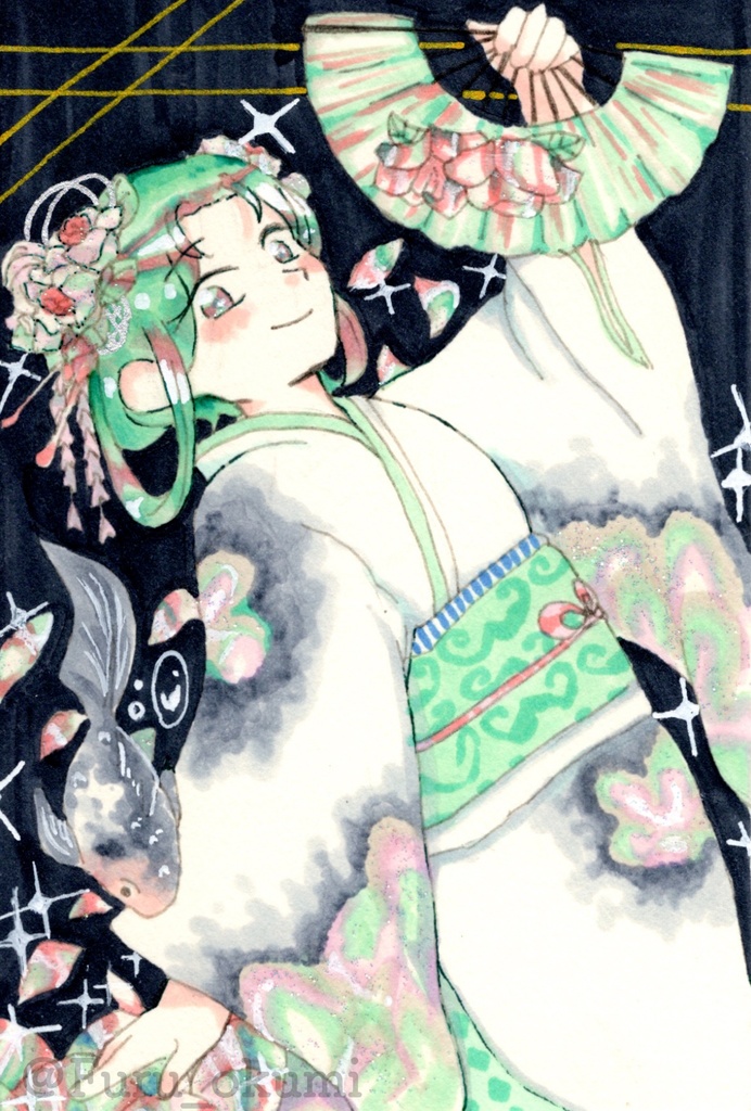 ポストカードサイズ原画