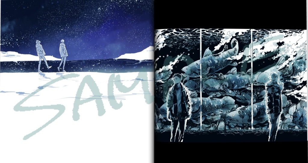 フルカラーイラスト集『匣』【煙たい話同人版】